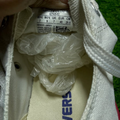 White Converse Low Top (40 / 8.5)