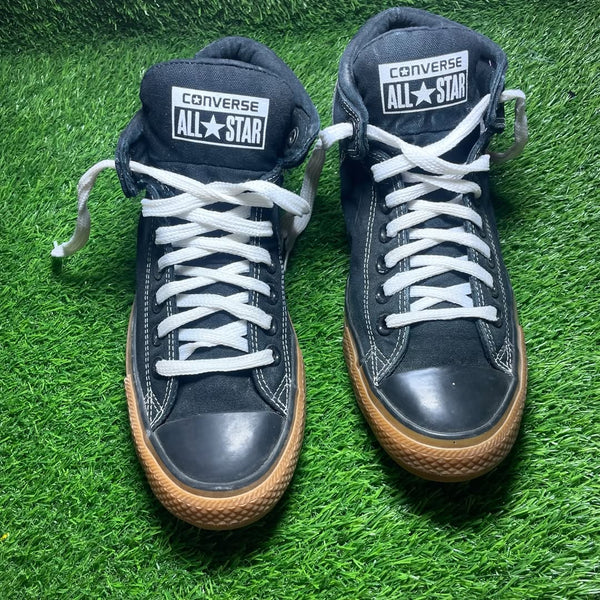 Black Converse High Top (Size 41.5 / 9.5)