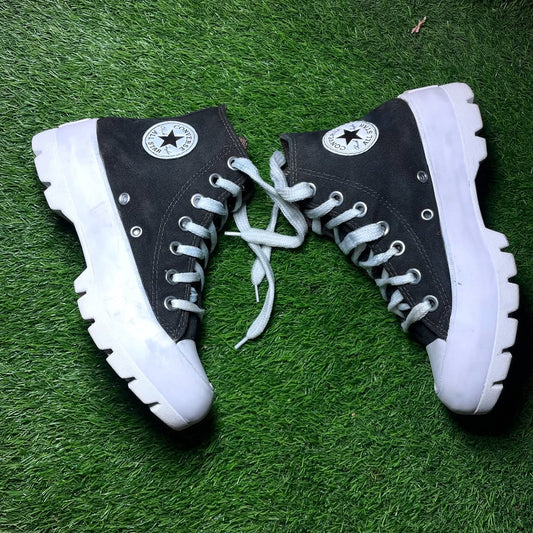 Black Converse High Top(Size 35 / 4)