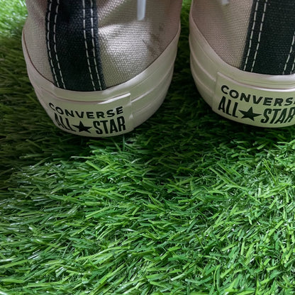 Beige Converse High Top (38 / 7)