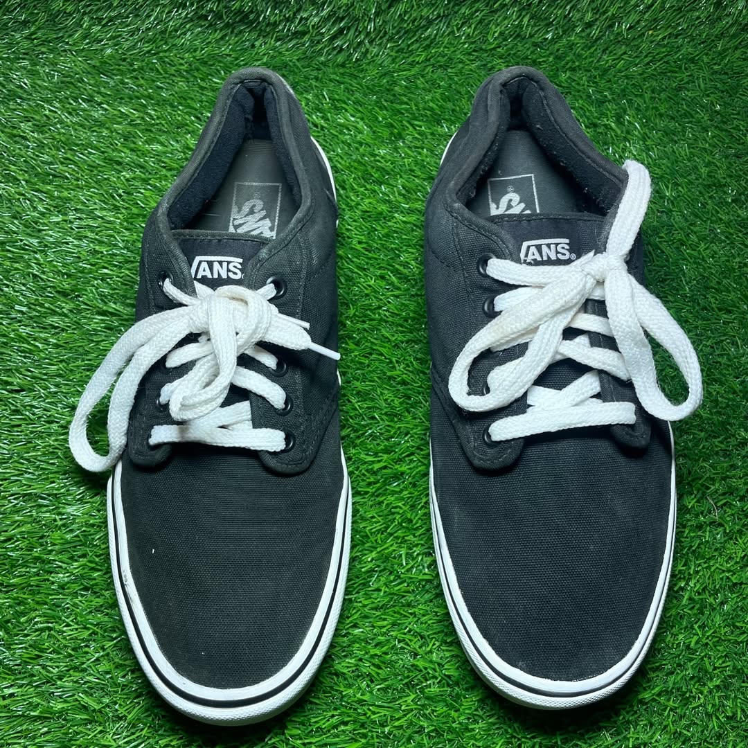 Black Vans Low Top (Size 44.5 / 12)