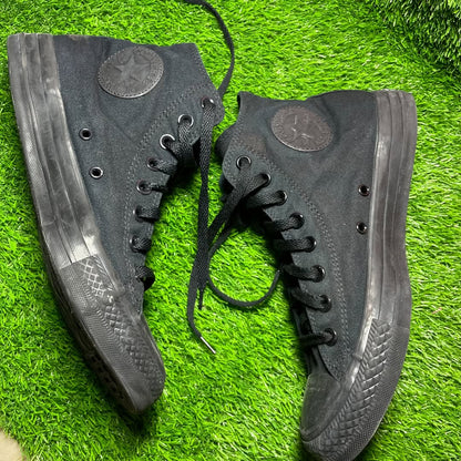 Black Converse High Top (Size 40 / 8.5)