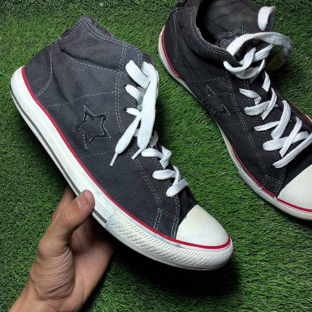 Black Converse High Top (45 / 13)