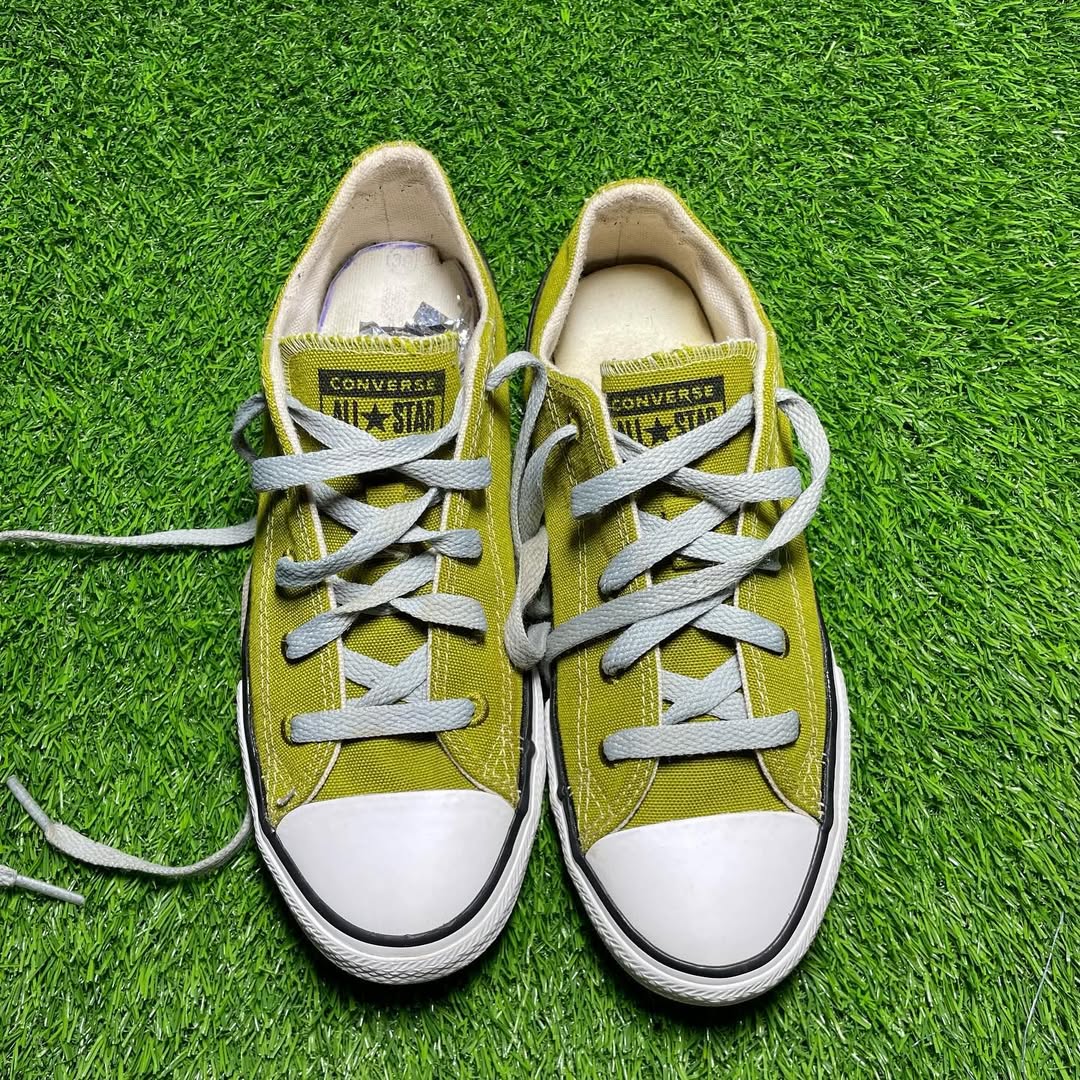 Green Converse Low Top(34)