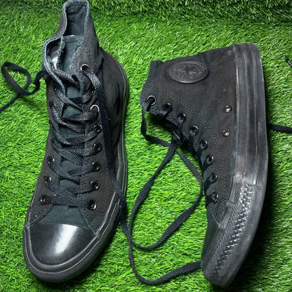 Black Converse High Top (Size 40 / 8.5)