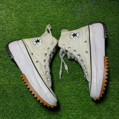 Beige Converse High Top (37.5 / 6.5)