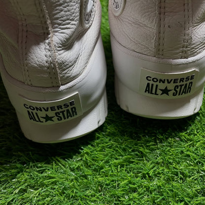 White Converse High Top (41 / 9)