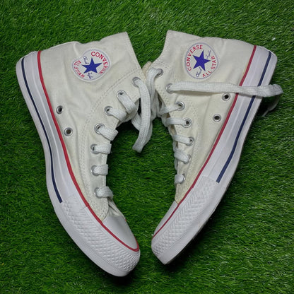 White Converse Low Top(Size 39 / 8)