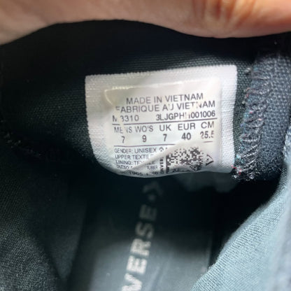 Black Converse High Top (Size 40 / 8.5)