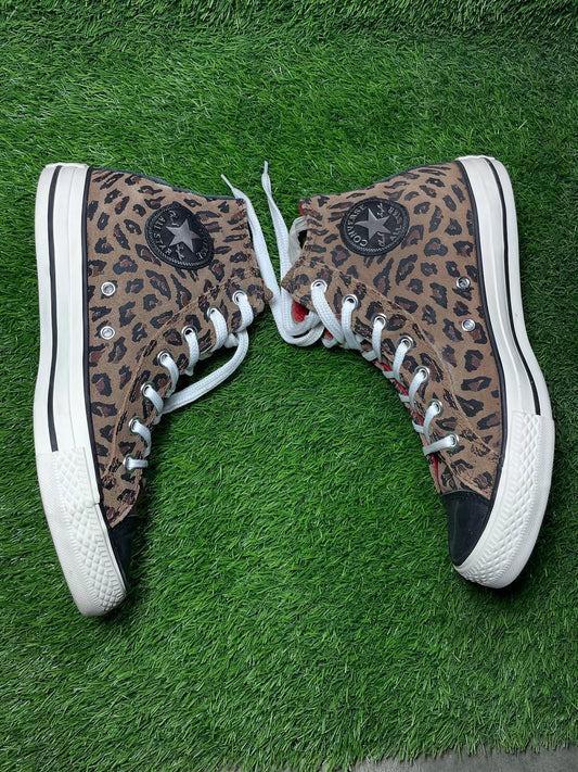 Cheetah Converse High Top (39 / 8)