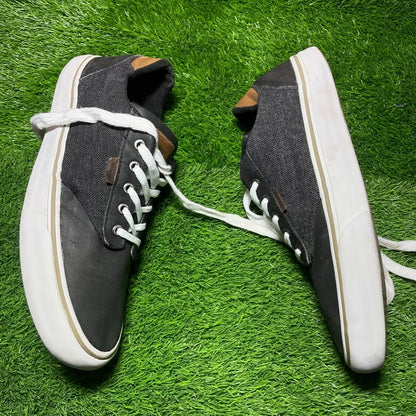 Black Vans Low Top (Size 42.5 / 10.5)