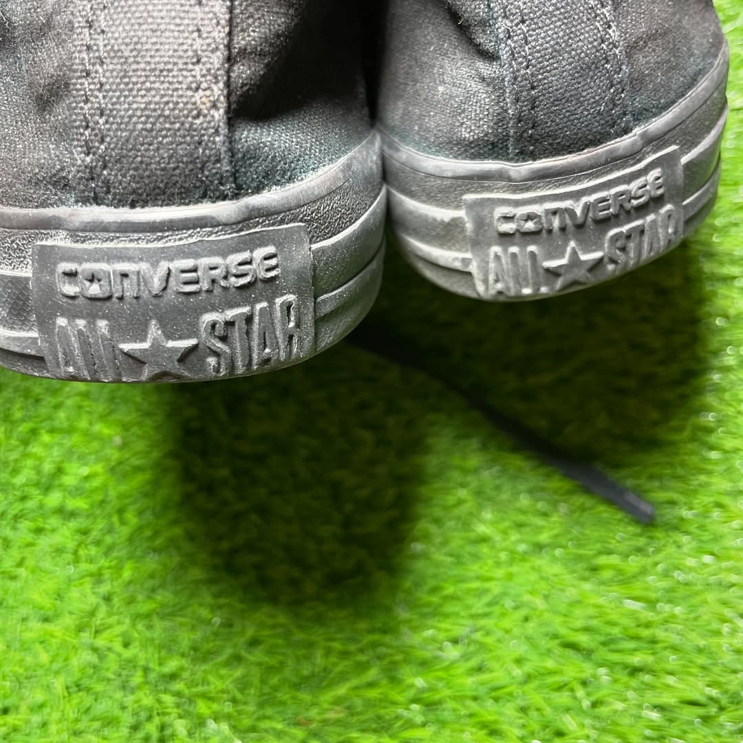 Black Converse High Top (Size 40 / 8.5)