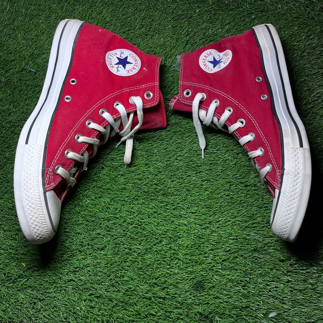 Red Converse High Top (45 / 13)