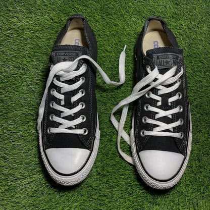 Black Converse Low Top (Size 41.5 / 9.5)