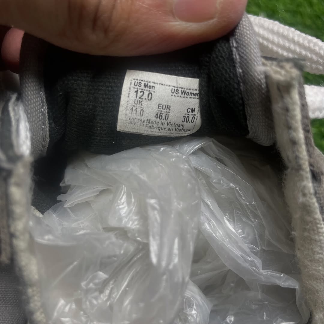 Gray Vans Low Top (46 / 14)