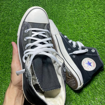 Black Converse High Top (Size 39 / 8)