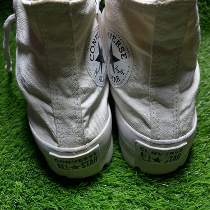 White Converse High Top(37 / 6)