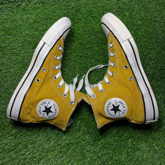 Yellow Converse High Top (38 / 7)