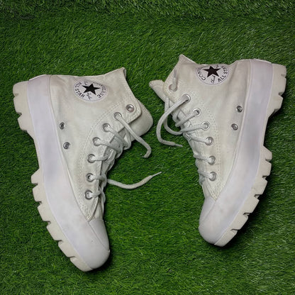 White Converse High Top(37 / 6)