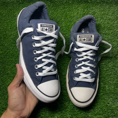 Blue Converse Low Top(42 / 10)