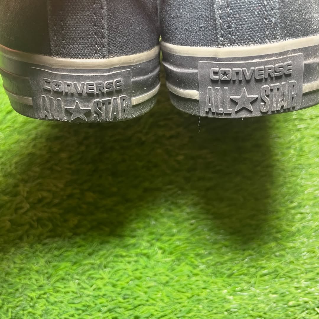 Black Converse High Top (Size 41.5 / 9.5)