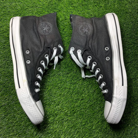 Black Converse High Top (42 / 10)
