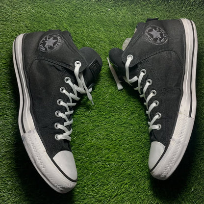 Black Converse High Top(46.5 / 14.5)