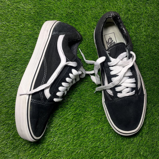 Black Vans Low Top(40 / 8.5)