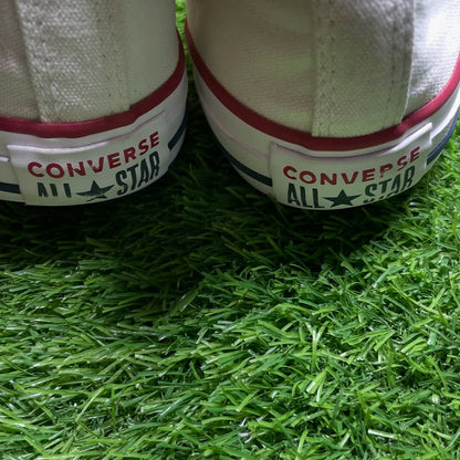 White Converse High Top (41.5 / 9.5)