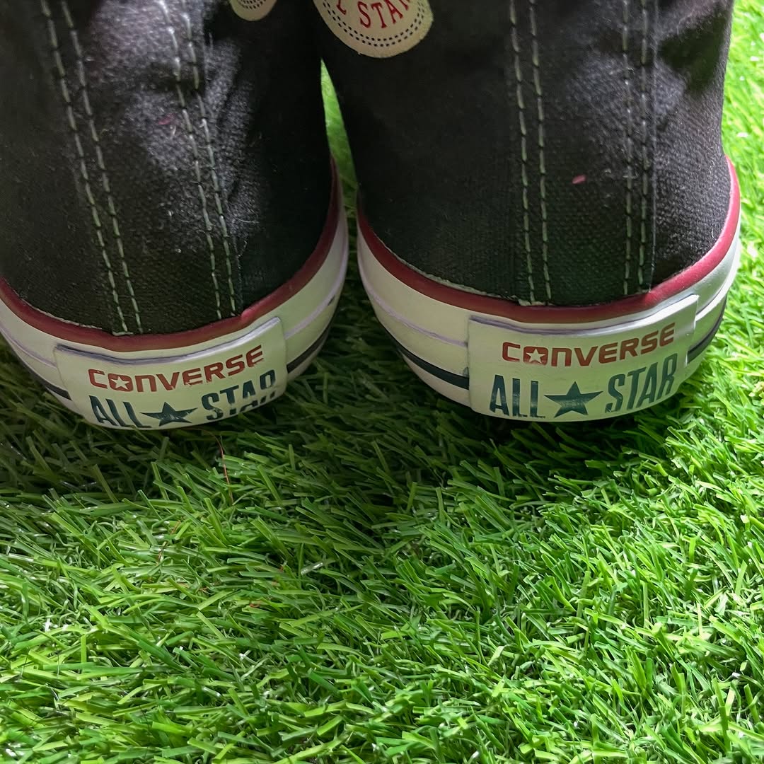 Black Converse High Top (Size 37.5 / 6.5)