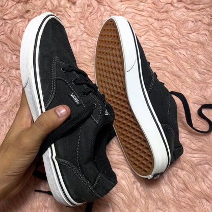 Black Vans Low Top(Size 39 / 8)