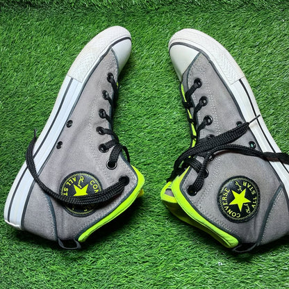 Gray Converse High Top (Size 38.5 / 7.5)