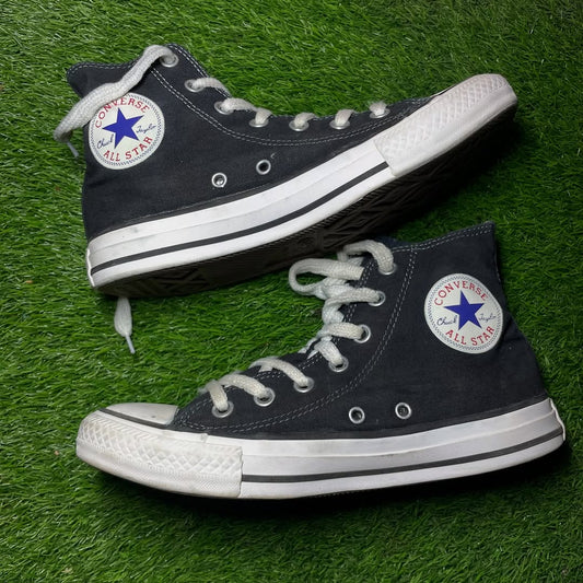 Black Converse High Top (Size 38 / 7)