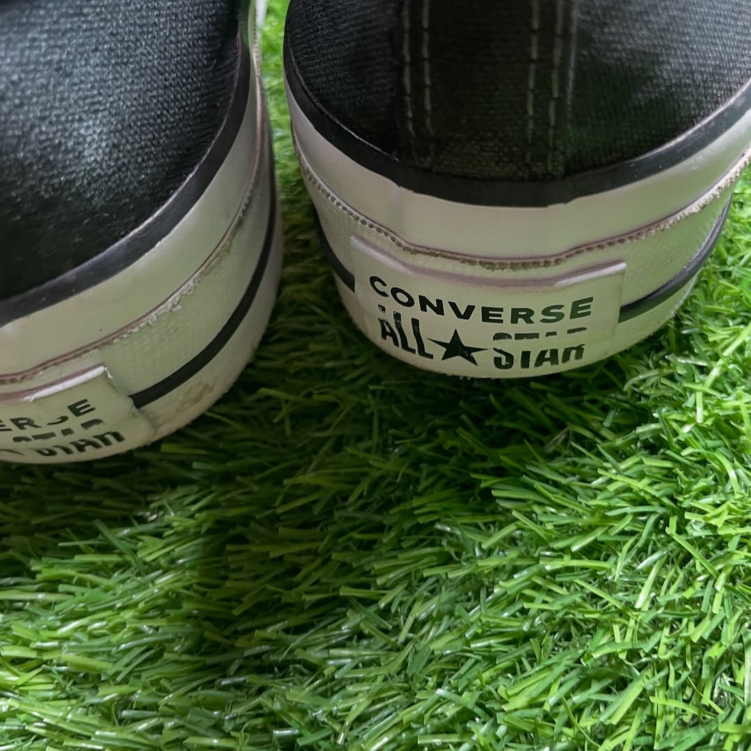 Black Converse High Top (39 / 8)