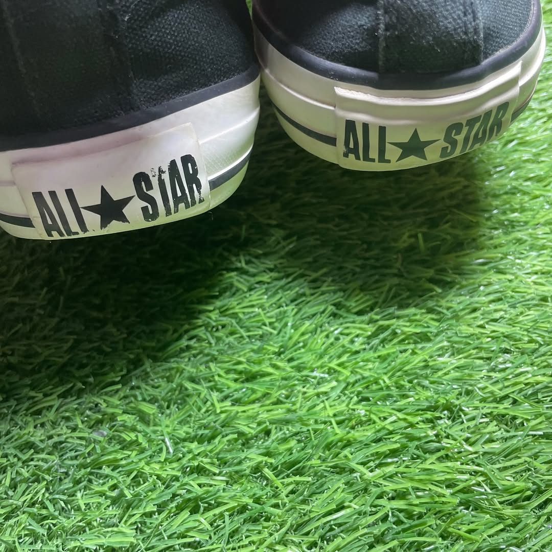 Black Converse High Top (Size 39 / 8)