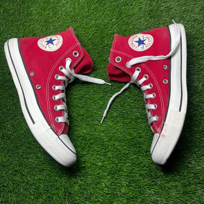 Red Converse High Top (39.5 / 8)